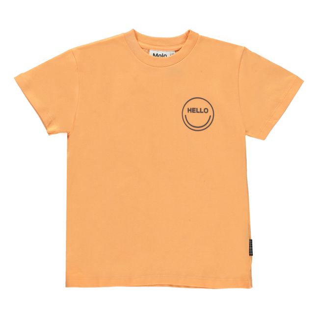 Roxo Organic Cotton T-Shirt | Orange