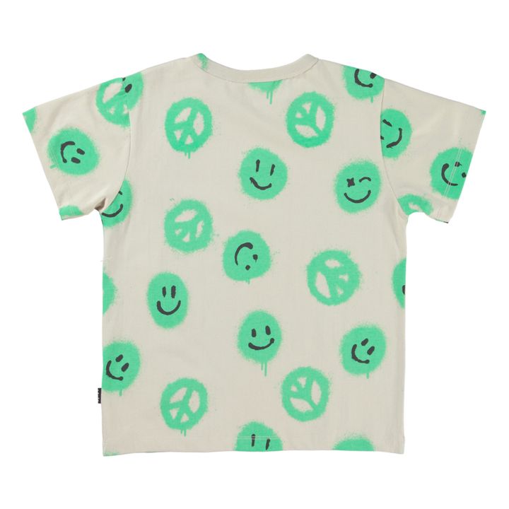 Riley Organic Cotton T-Shirt | Beige- Imagen del producto n°4