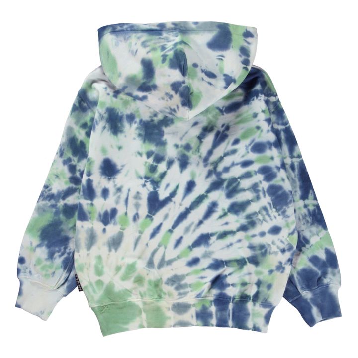 Sweatshirt Tie & Dye Coton Bio Maxx | Blau- Produktbild Nr. 2