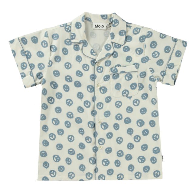 Lexi Organic Cotton Pyjama Set | Blau