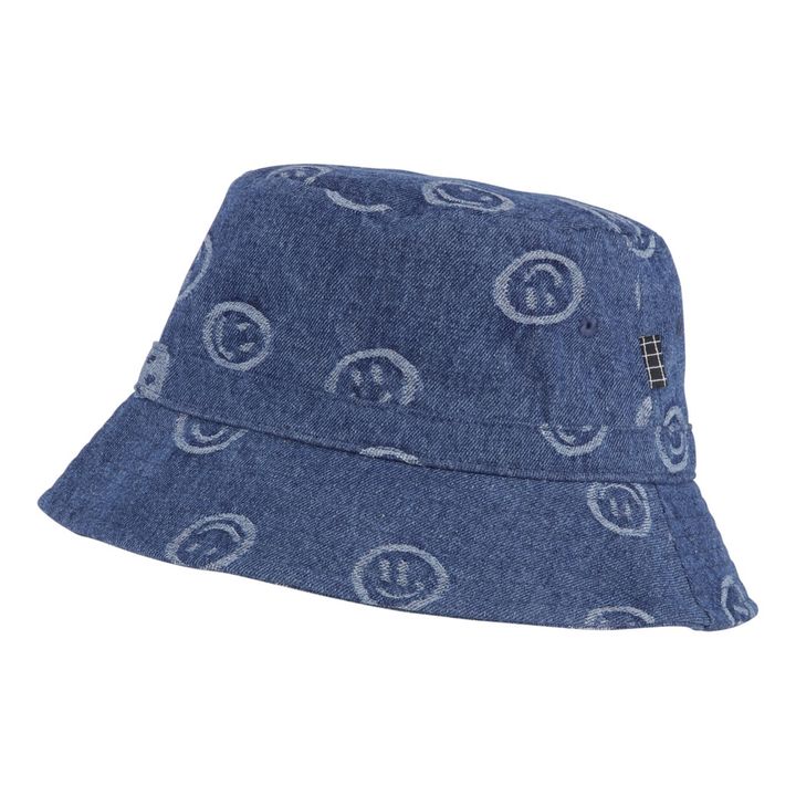 Happy Siks Denim Bucket Hat | Denim blue- Product image n°0
