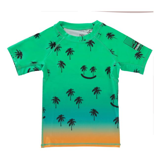 T-Shirt UV-Schutz kurzärmelig Neptun | Grün