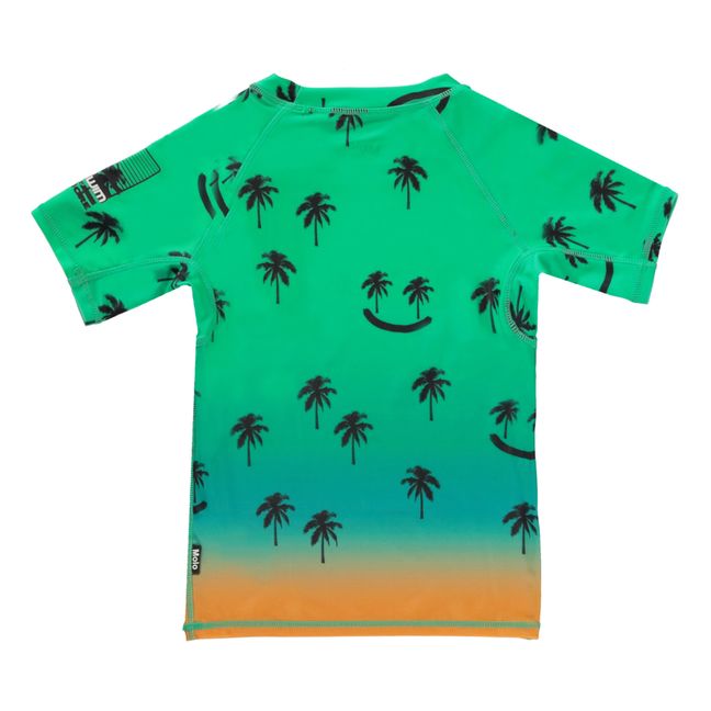 T-Shirt UV-Schutz kurzärmelig Neptun | Grün