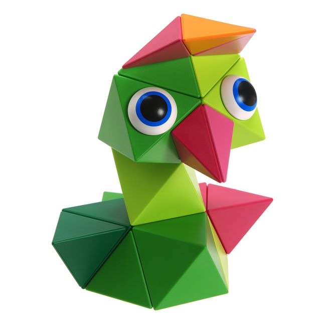 Jungle Magnetic Construction Set - 36 Pieces