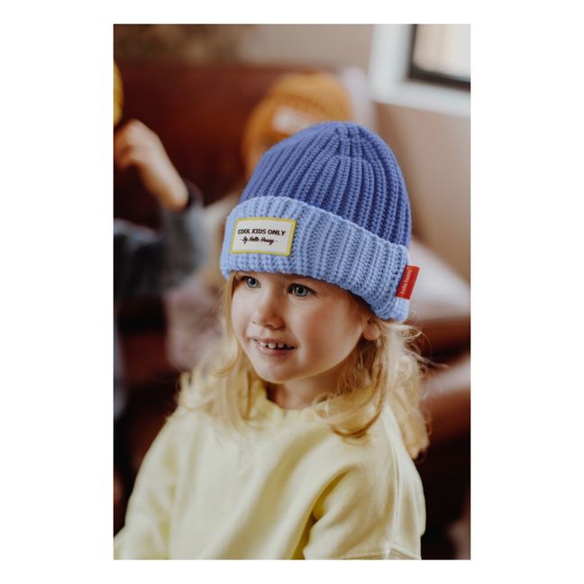 Bonnet Cool Coton Bio | Bleu