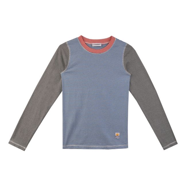 Blau XXL Rabatt 81 % DAMEN Hemden & T-Shirts Bi-Material Orange silk T-Shirt 