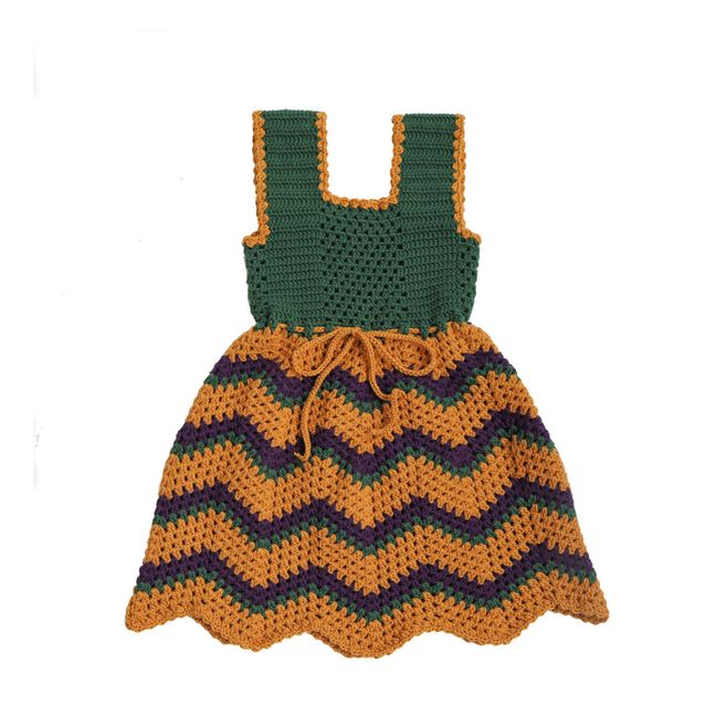 Sophia Merino Wool Dress | Grün