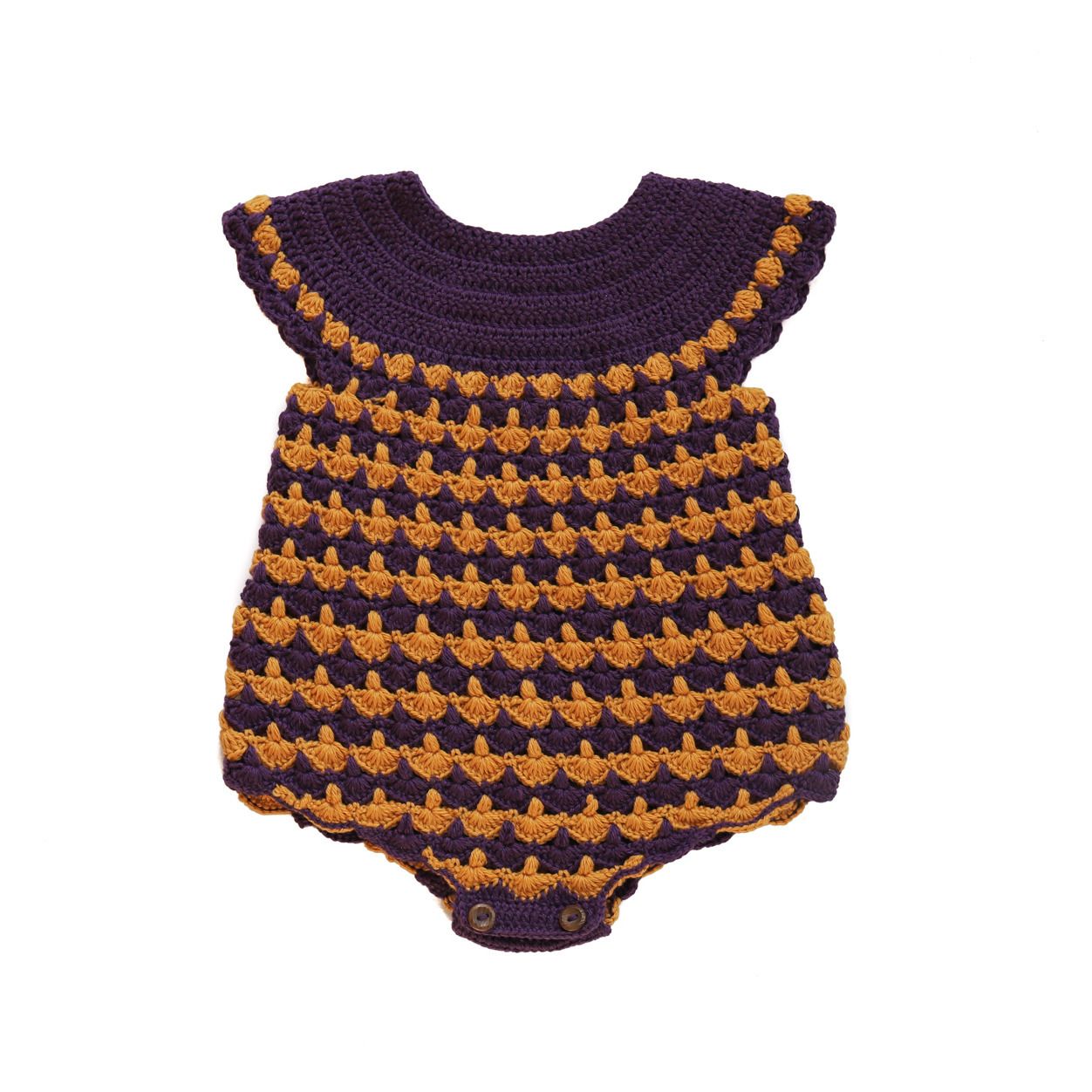 Marion Merino Wool Romper | Ochre