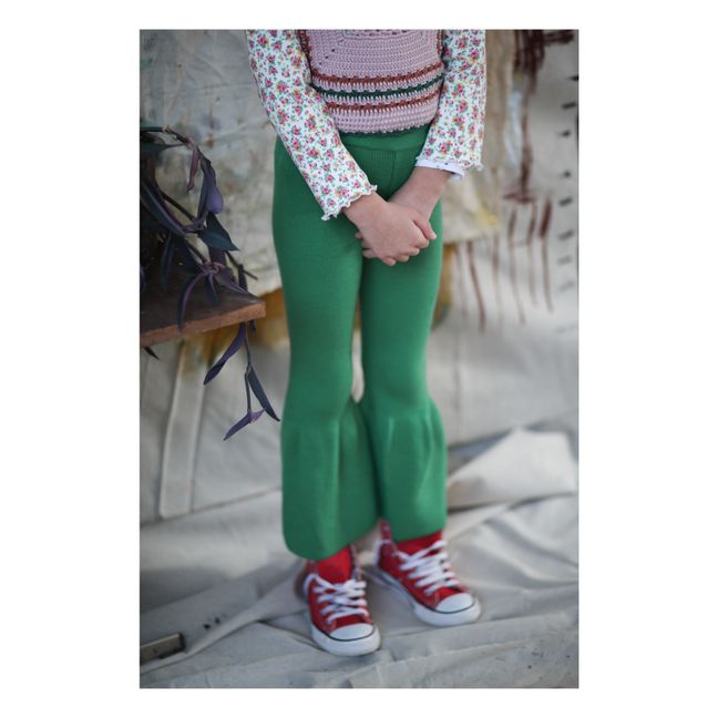 Dessa Merino Wool Trousers | Verde