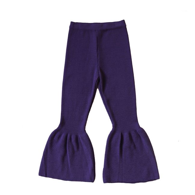 Dessa Merino Wool Trousers | Purple