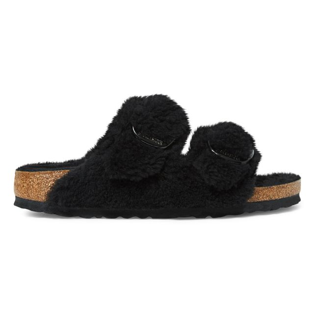 Sandales Arizona Shearling Teddy - Collection Adulte | Noir