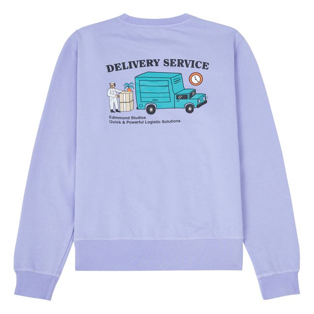 Delivery Service Sweatshirt | Purple