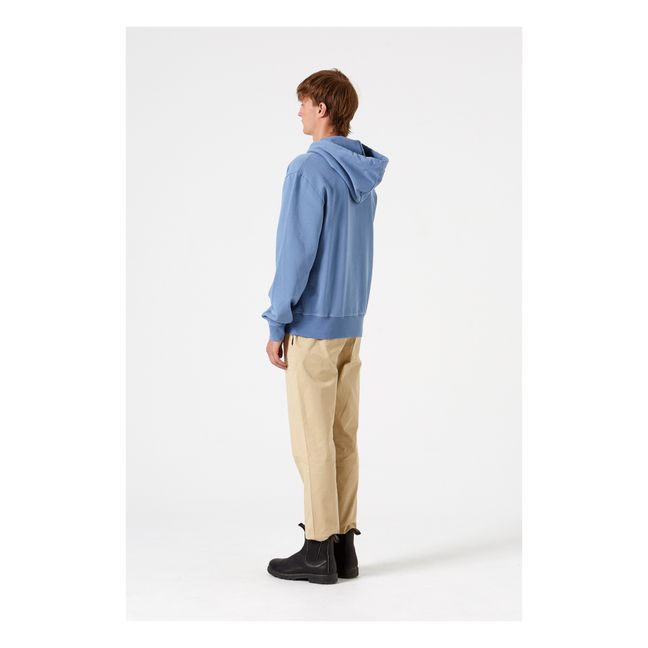 Sudadera con capucha Especial Pato | Azul acero