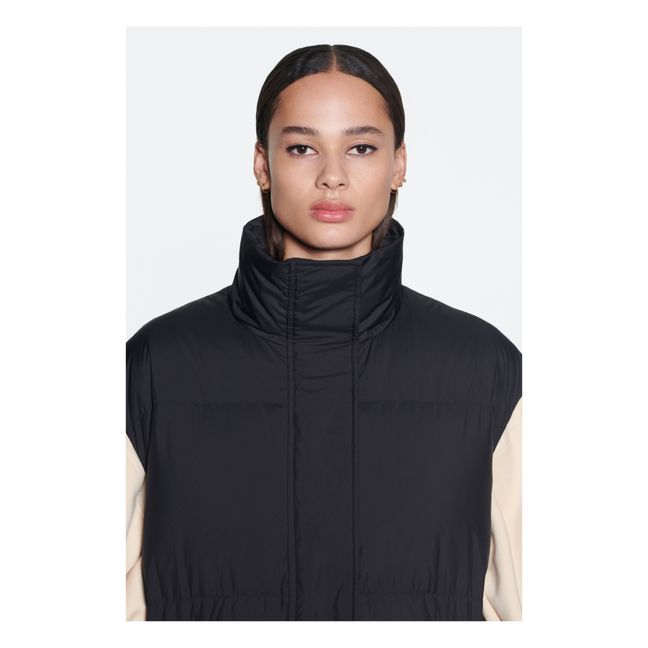 Zola Puffer Vest | Black