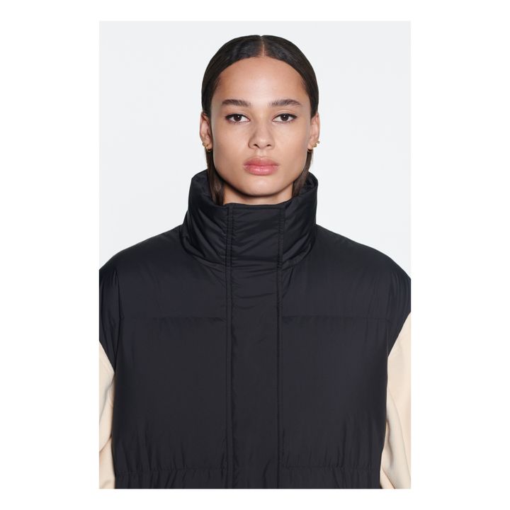 Zola Puffer Vest | Negro- Imagen del producto n°2