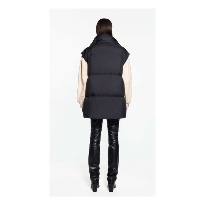 Zola Puffer Vest | Black- Product image n°3