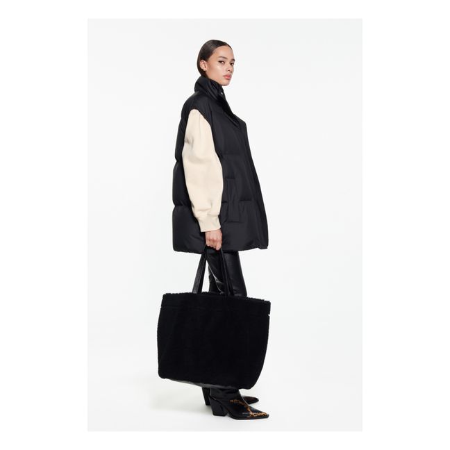 Zola Puffer Vest | Black