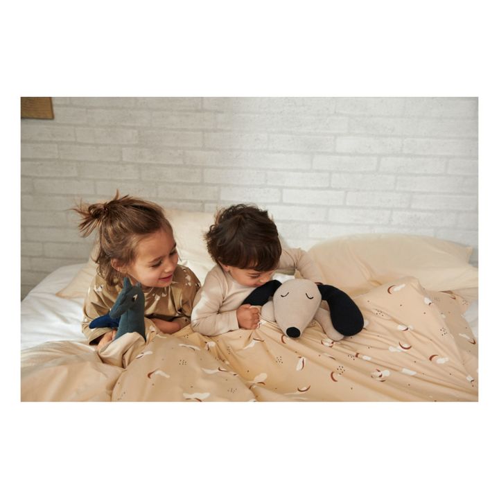 Peluche Daniel chien | Bleu marine- Image produit n°5