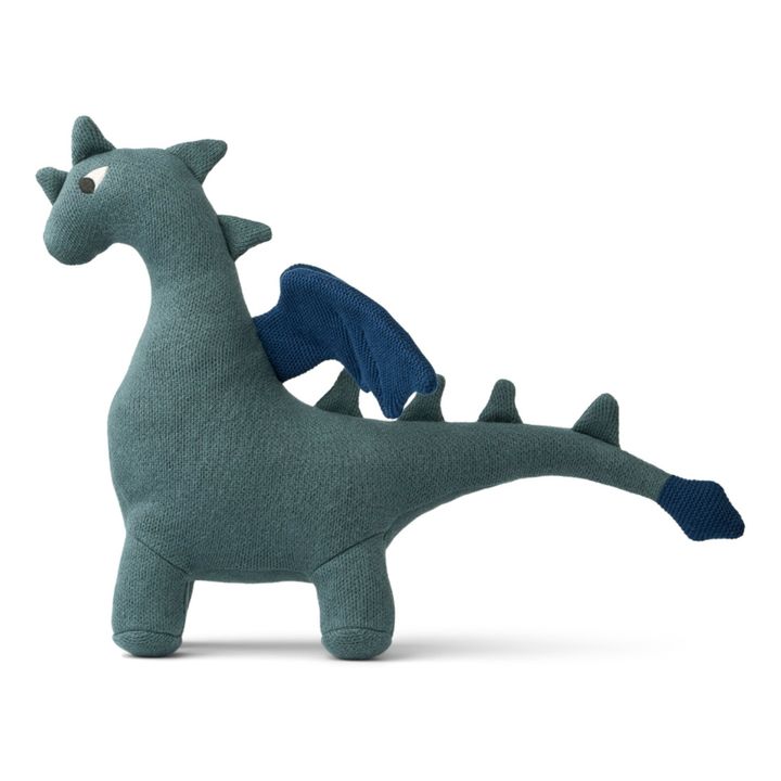 Peluche de dragón Asher | Azul- Imagen del producto n°0