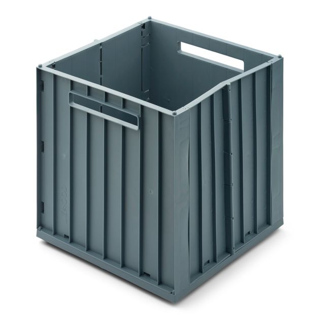 Elijah Storage Box and Lid | Azul Gris