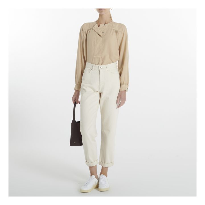 Straight Jeans | Ecru- Product image n°3