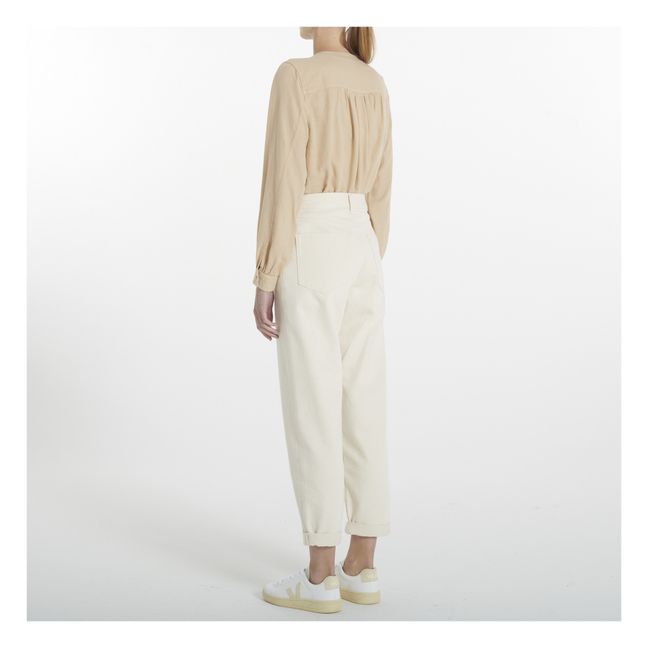 Jean Straight | Ecru