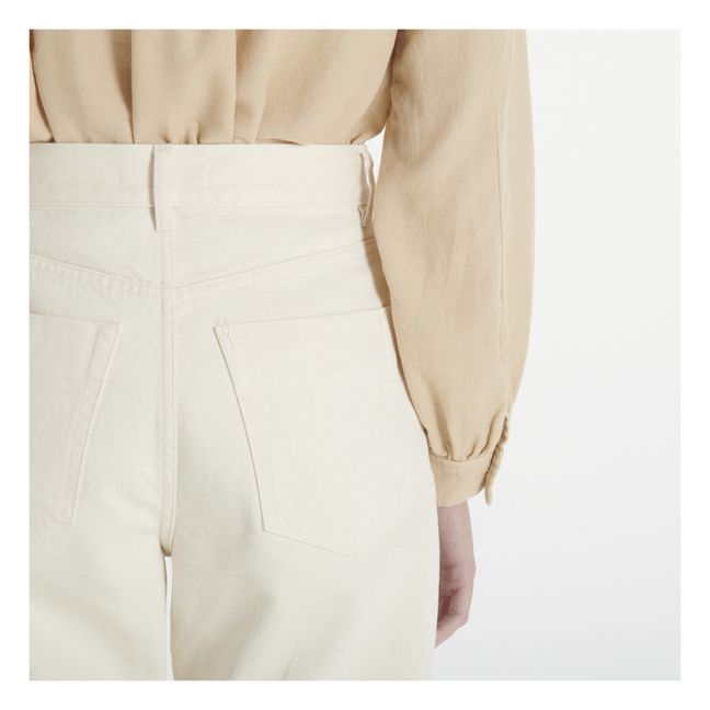 Jean Straight | Ecru