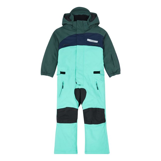 Four Eyes Monkey Ski Suit | Blue Green