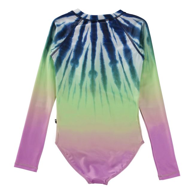 Maillot de Bain 1 pièce Anti-UV Tie & Dye | Navy