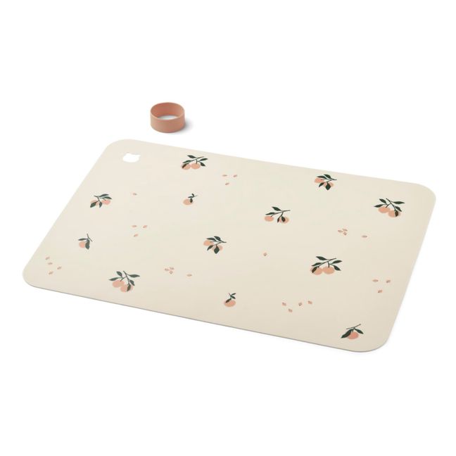 Jude Silicone Place Mat | Peach