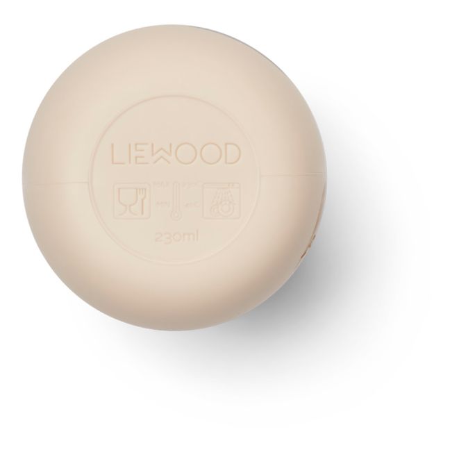 Ellis Silicone Cup with Straw | Rosa Melocotón