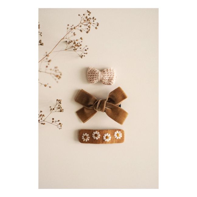 Haarspangen Beige - 3er-Set