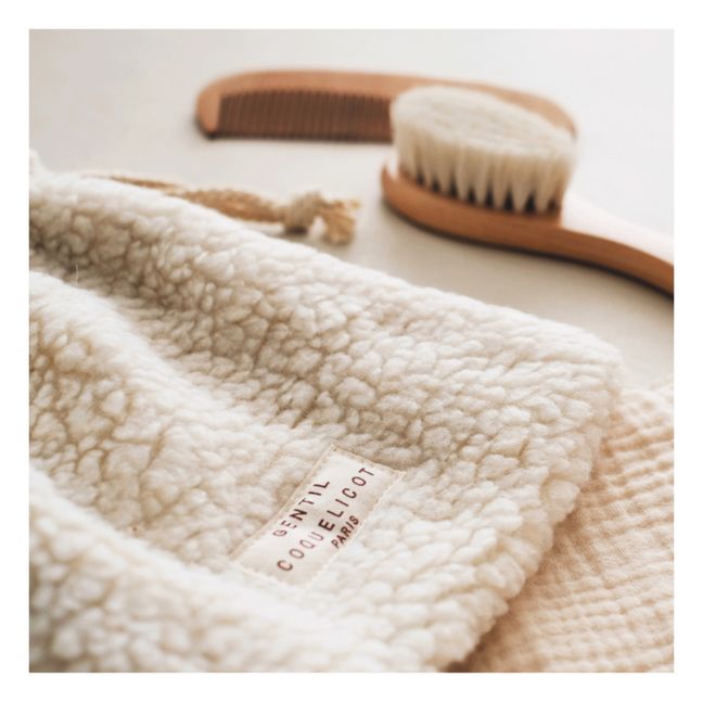 Baby-Frisierset und Sherpa-Beutel