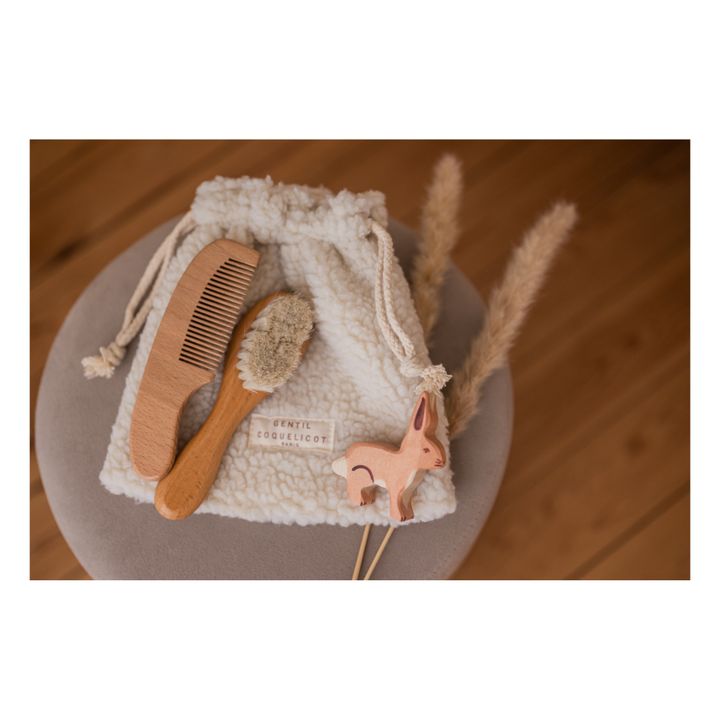 Baby Hair Set and Sherpa Pouch- Product image n°1