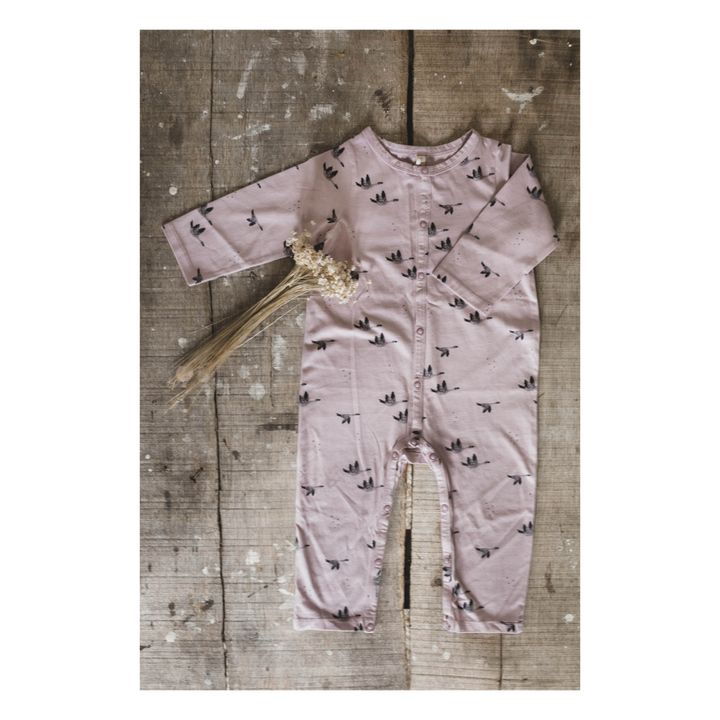 Pia Jersey Goose Pyjamas | Lila- Produktbild Nr. 1