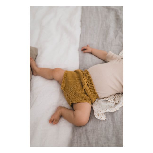 Bloomer en tricot Paul | Jaune moutarde
