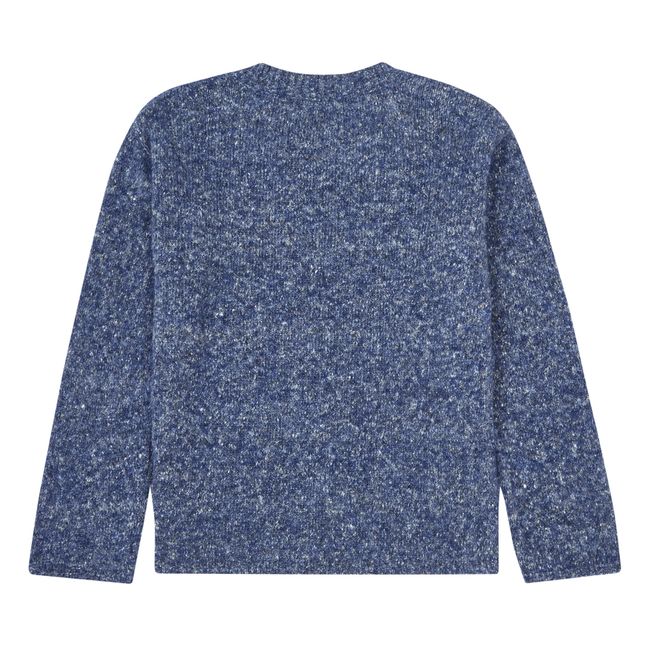 Kiko Alpaca and Merino Wool Jumper  | Blu marino