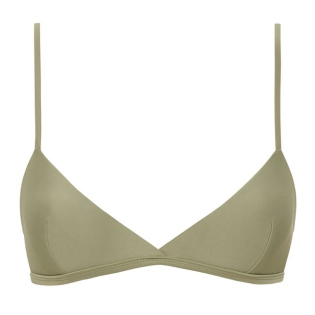 Haut de Maillot Tri Crop | Sauge