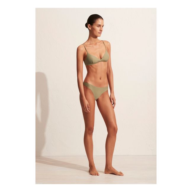 Tri Crop Bikini Top | Salvia