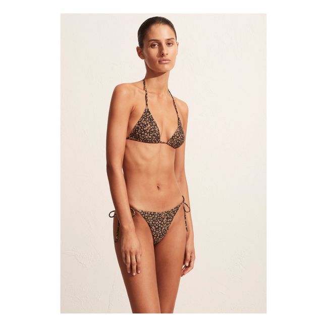 Bikinioberteil String Dreieck | Braun