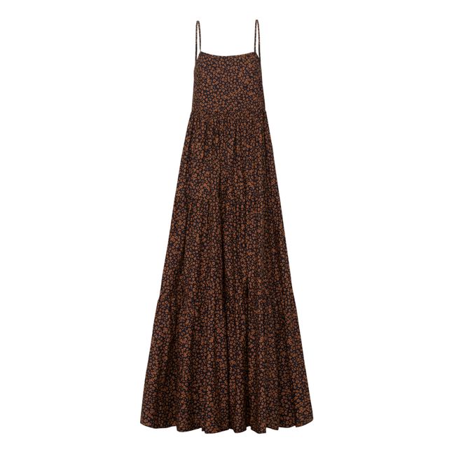 Kleid Tiered Low Back | Braun