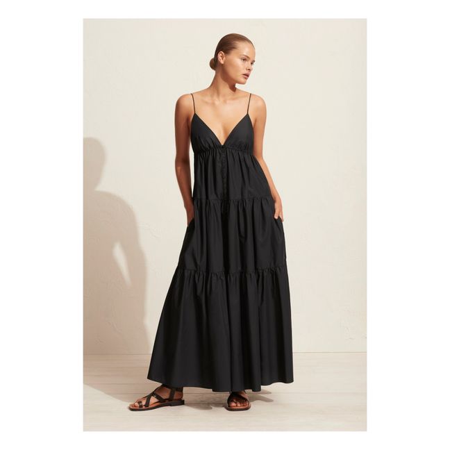 Robe Triangle Tiered | Noir