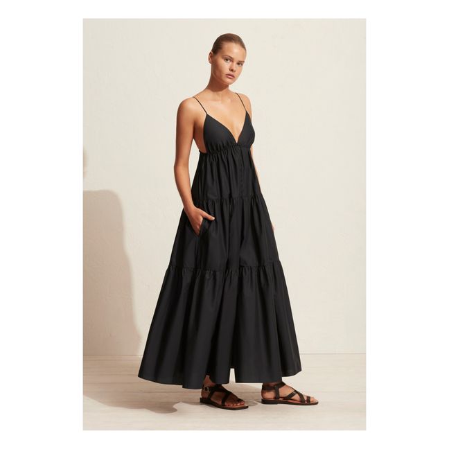 Robe Triangle Tiered | Noir