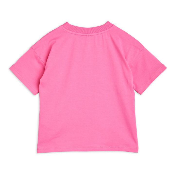 T-Shirt in cotone organico Loch Ness | Rosa- Immagine del prodotto n°2