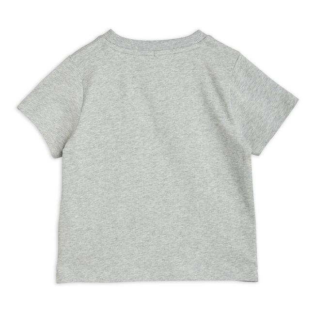T-Shirt in cotone organico Nessie | Grigio