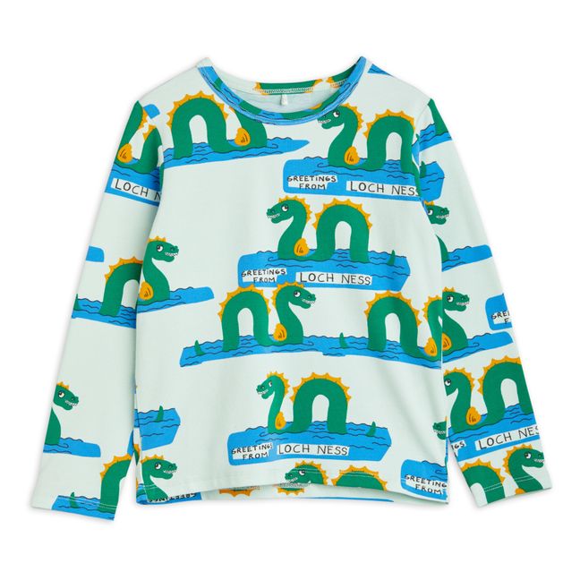 Organic Cotton Loch Ness T-shirt ML | Green water