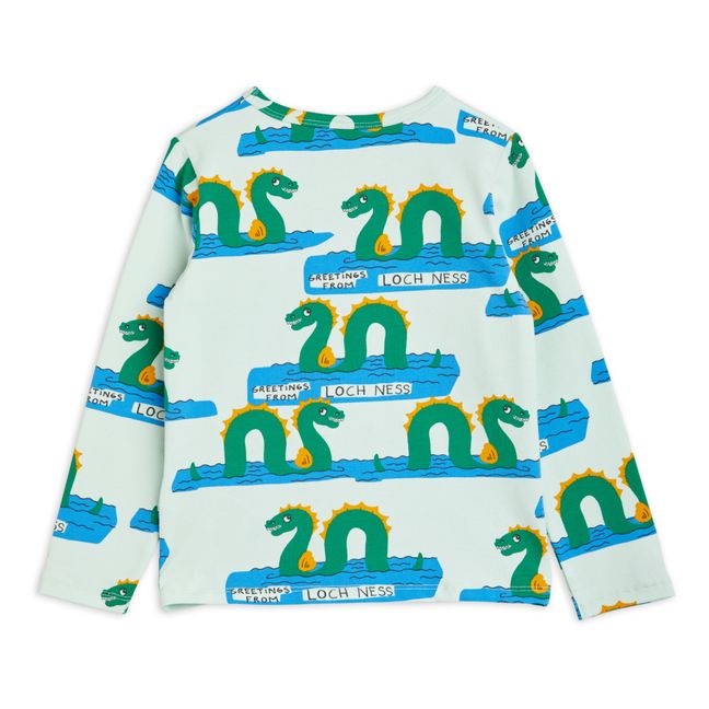 Organic Cotton Loch Ness T-shirt ML | Verde acqua