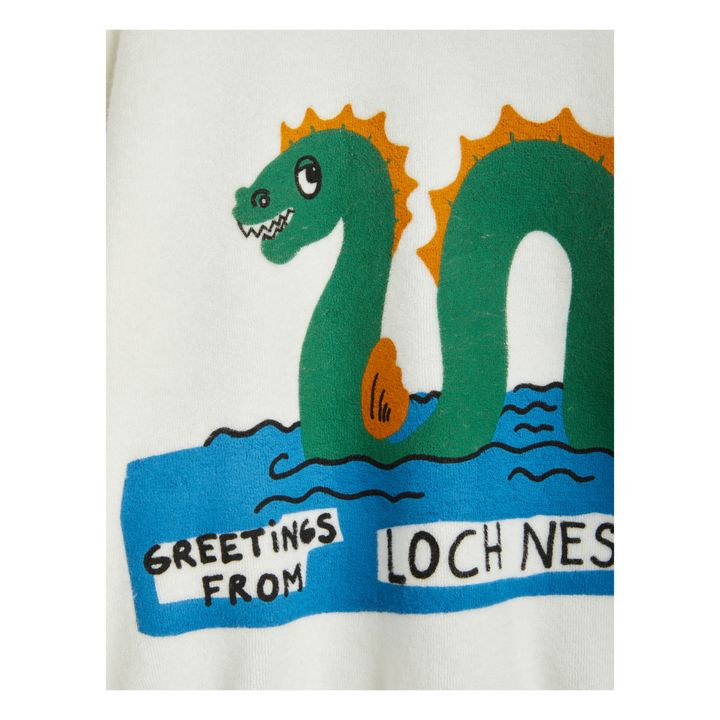 Organic Cotton Loch Ness Terry Cloth Sweatshirt | Ecru- Product image n°3