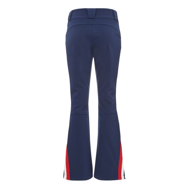 Flare II Chevron Ski Trousers | Navy blue