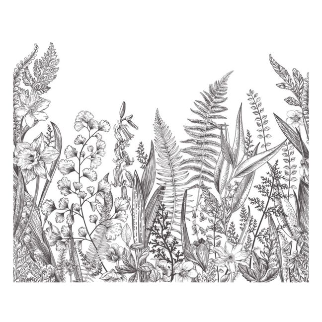 Fresque Garden Line Pack 2 - 3 lès | Noir